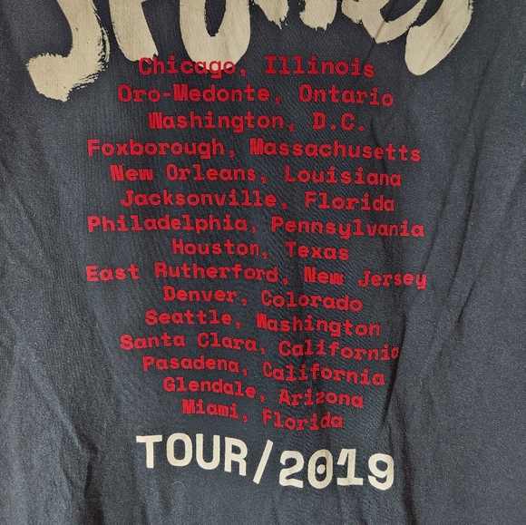 Rolling Stones 2019 Tour Tshirt - Picture 4 of 4